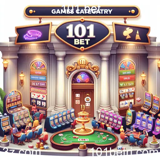 Atração dos Caça-Níqueis no 101 Bet